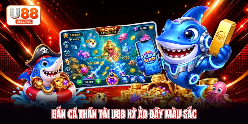 Bắn cá thần tài U88 kỳ ảo đầy màu sắc